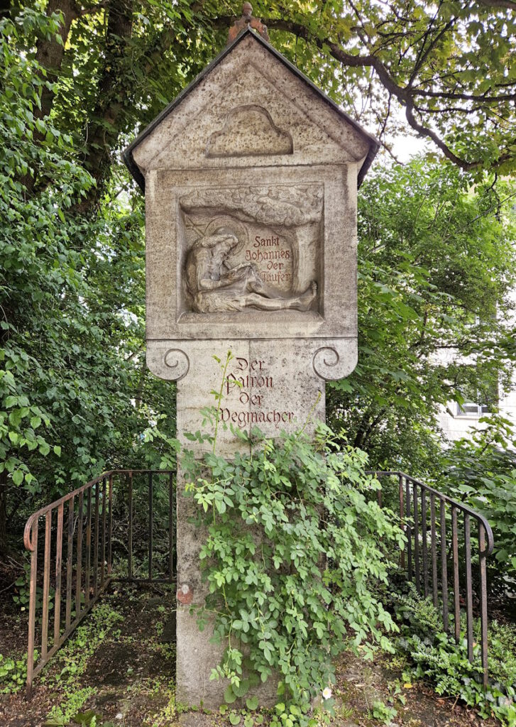 Bildstock Wegmacher Johannes der Täufer Am Nockherberg