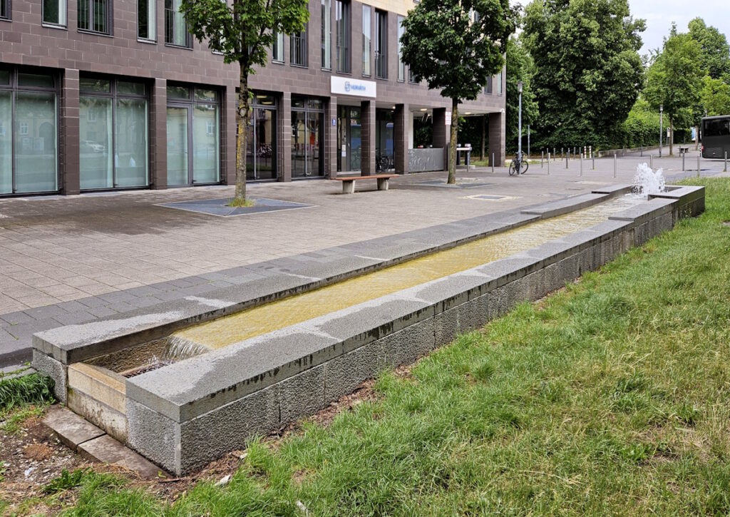 Hiltrud Duquesnoy Karl Thomanek Esplanade-Brunnen