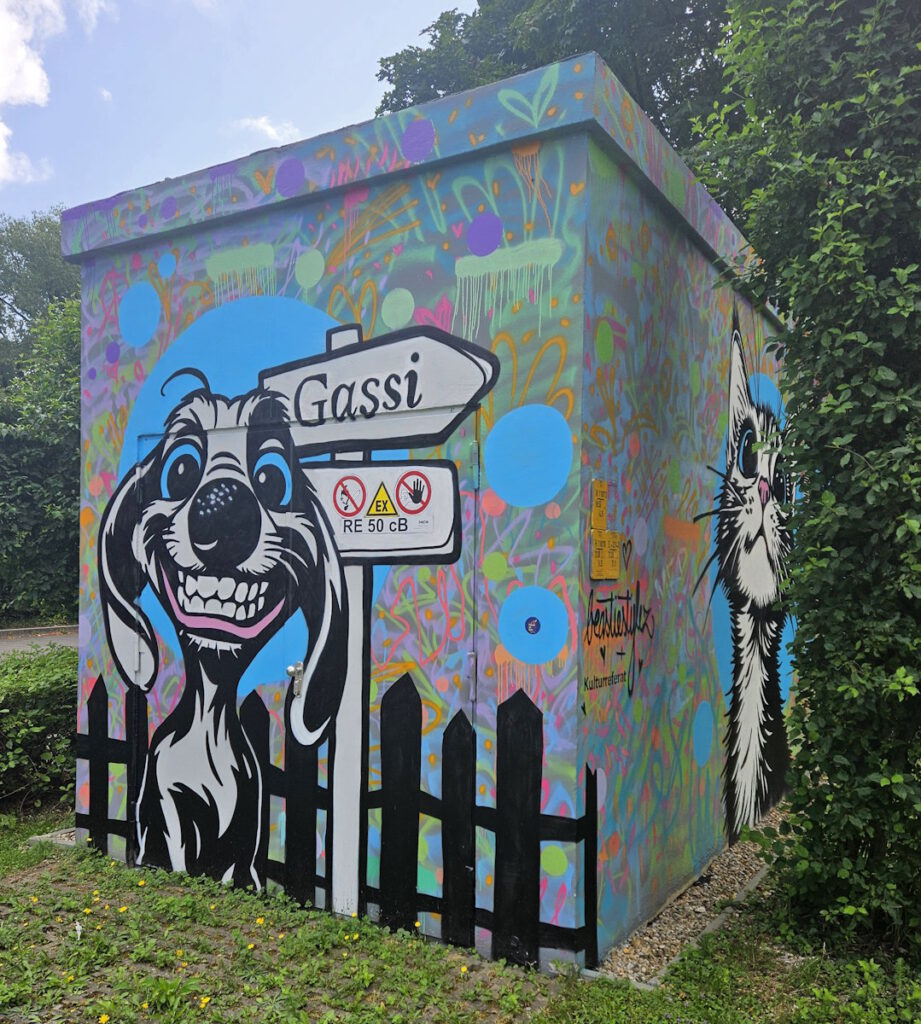 Streetart Ganghoferstraße 45