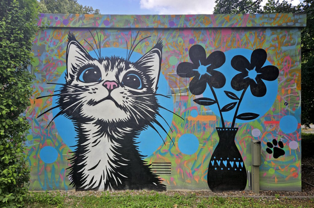 Streetart Ganghoferstraße 45