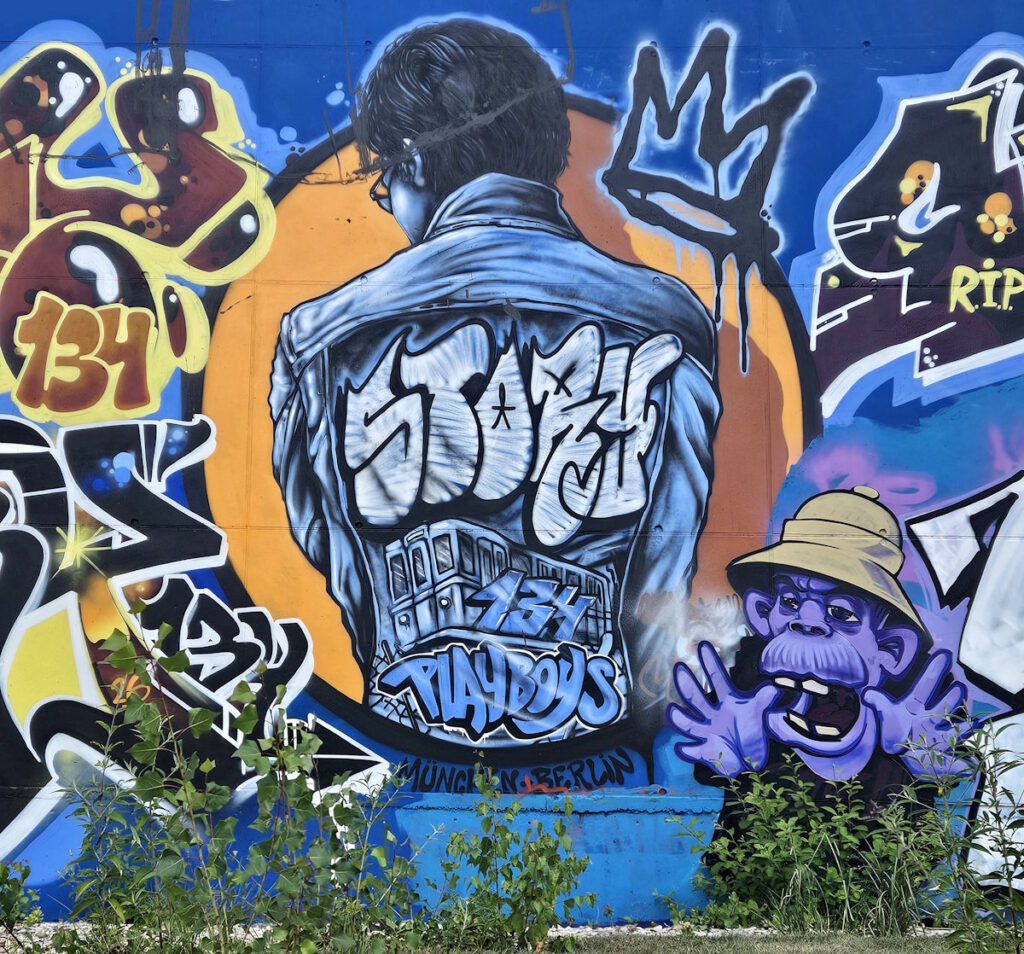 Streetart Ganghoferstraße 49