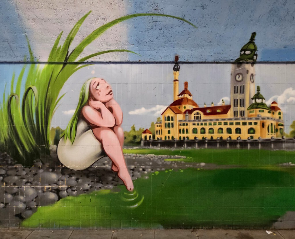 Streetart Bukolika Volksbad