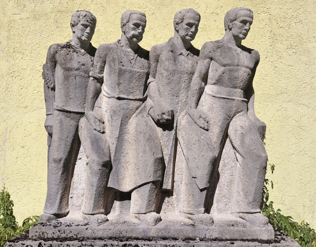 Gruppenplastik Kraelerstraße