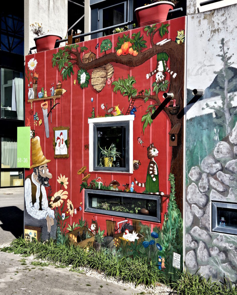 Streetart im Olympiadorf