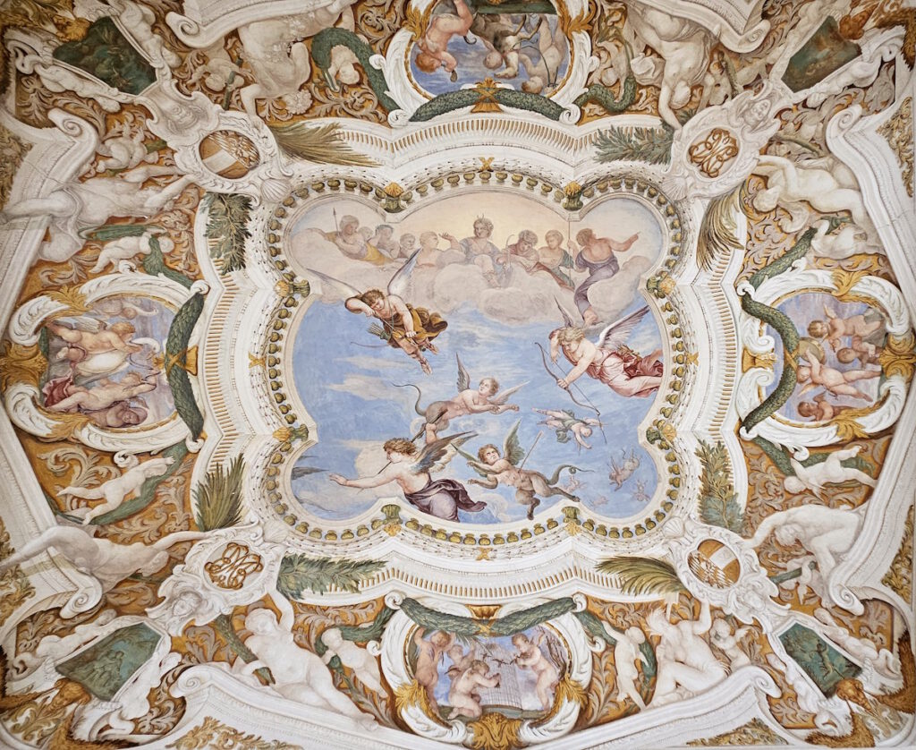 Schleißheim: Schluss Lustheim: Deckenfresko
