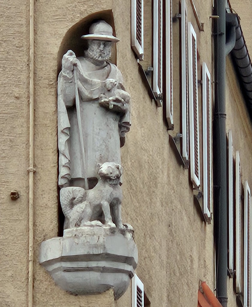 Bernhard Halbreiter: Hausfigur in Laim