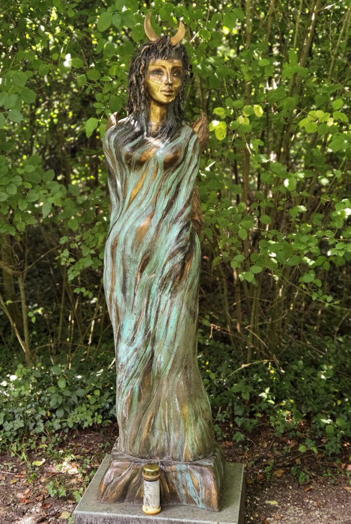 Waldfriedhof München: Grab Elisabet Woska