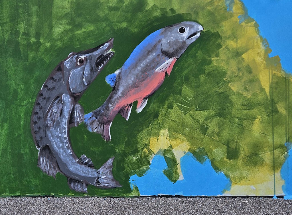 Streetart Brücke Offenbachstraße Pasing