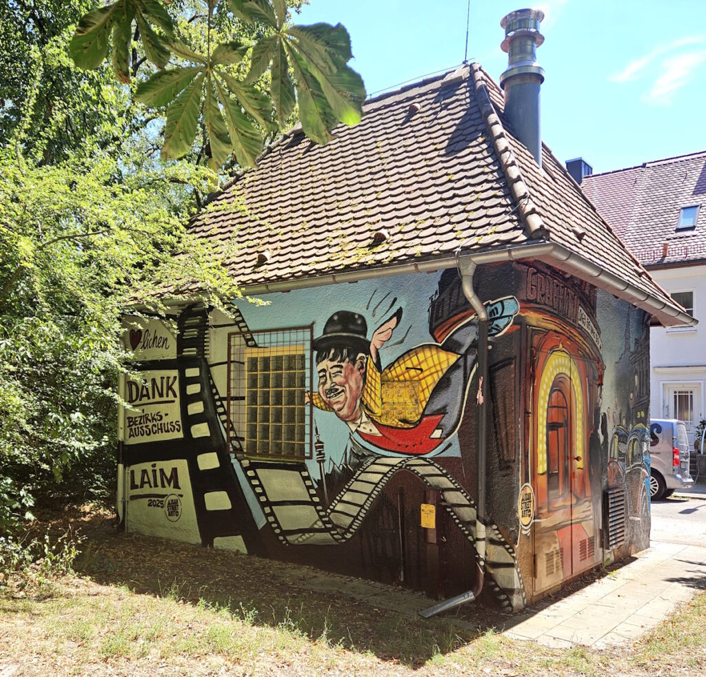 Streetart am Agricolaplatz