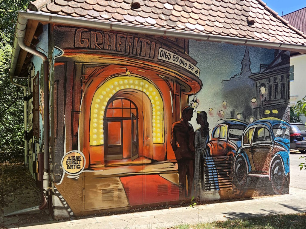 Streetart am Agricolaplatz