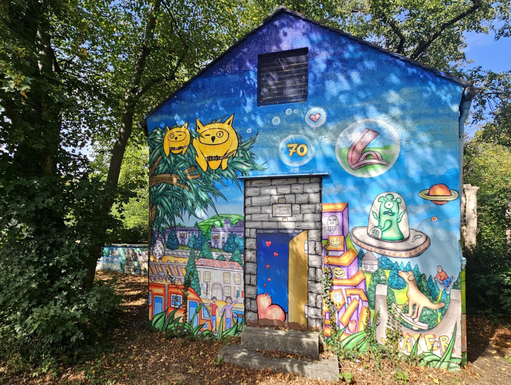 Kunstprojekt Fels werden