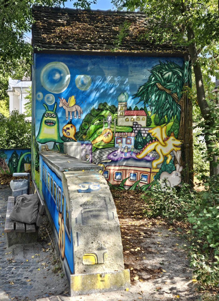 Kunstprojekt Fels werden