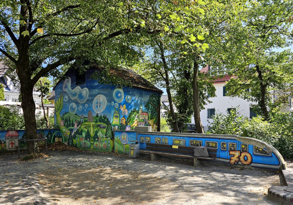 Kunstprojekt Fels werden