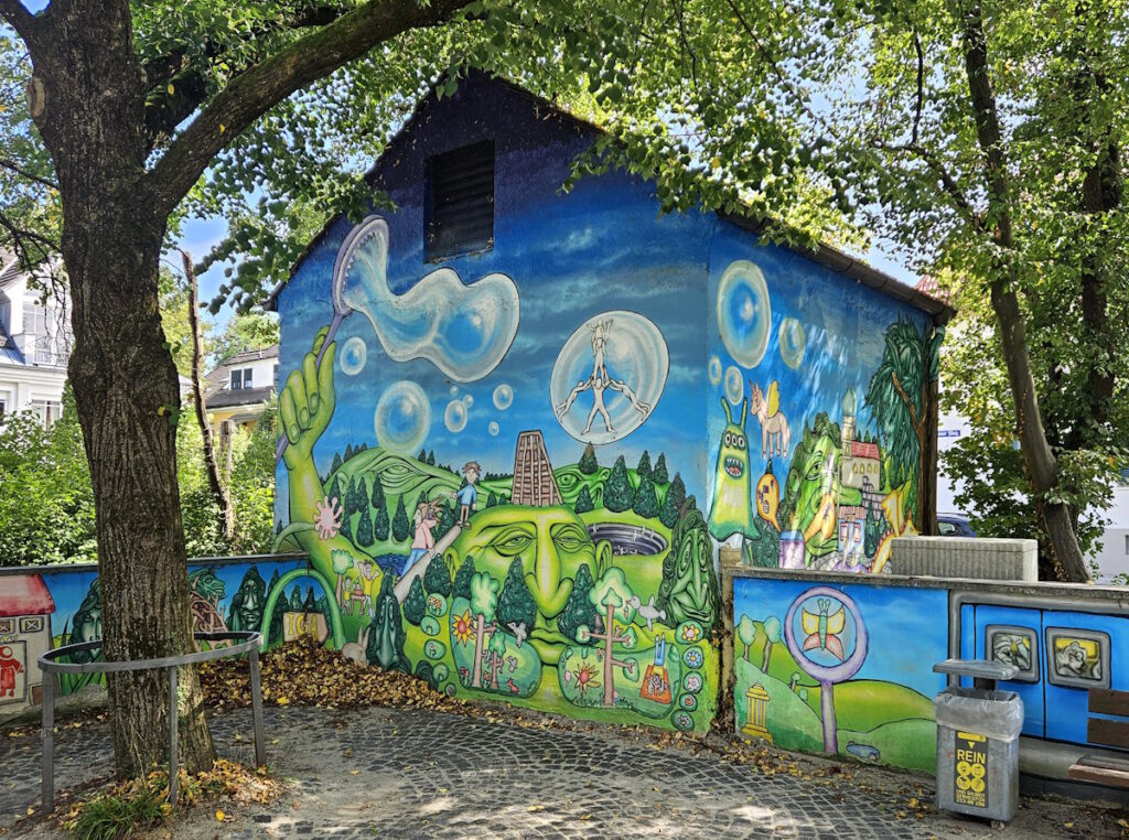 Kunstprojekt Fels werden