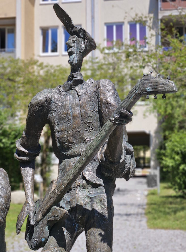Gartenstadt Heidemannstraße Carl-Orff-Bogen Figurengruppe