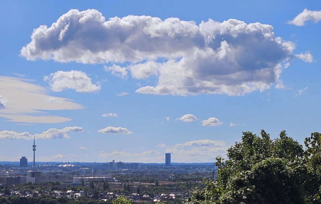 Aussicht vom  Fröttmaninger Berg