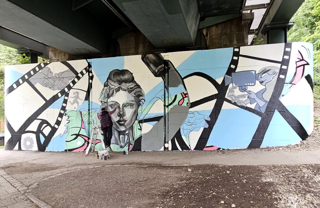 Munich Wallflowers am Kolumbusplatz