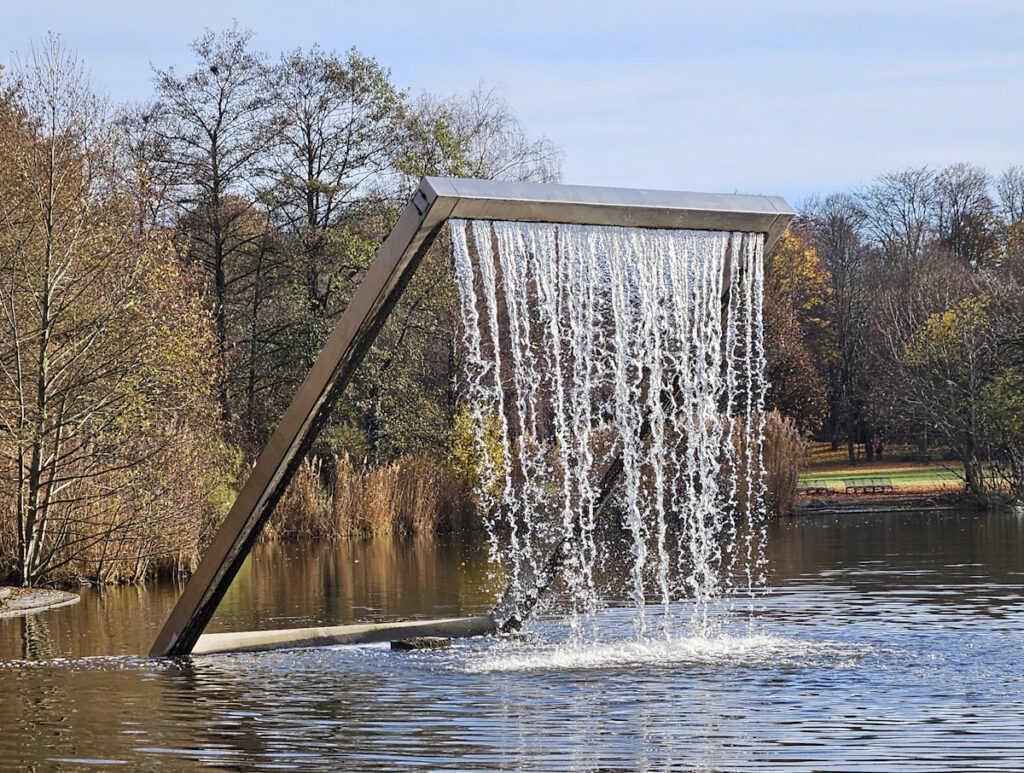 Alf Lechner: Wasserwand