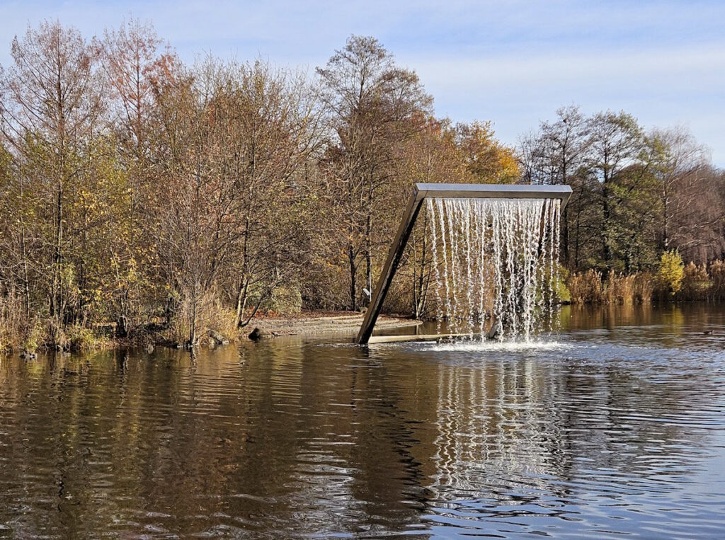 Alf Lechner: Wasserwand