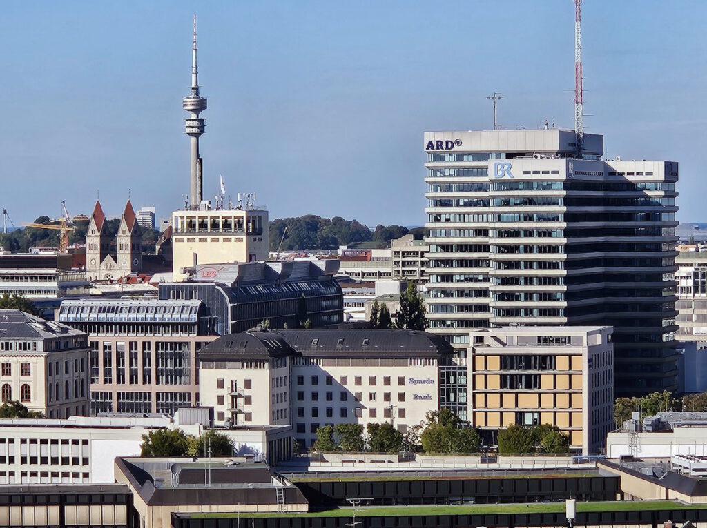 Paulskirche Aussicht vom Turm