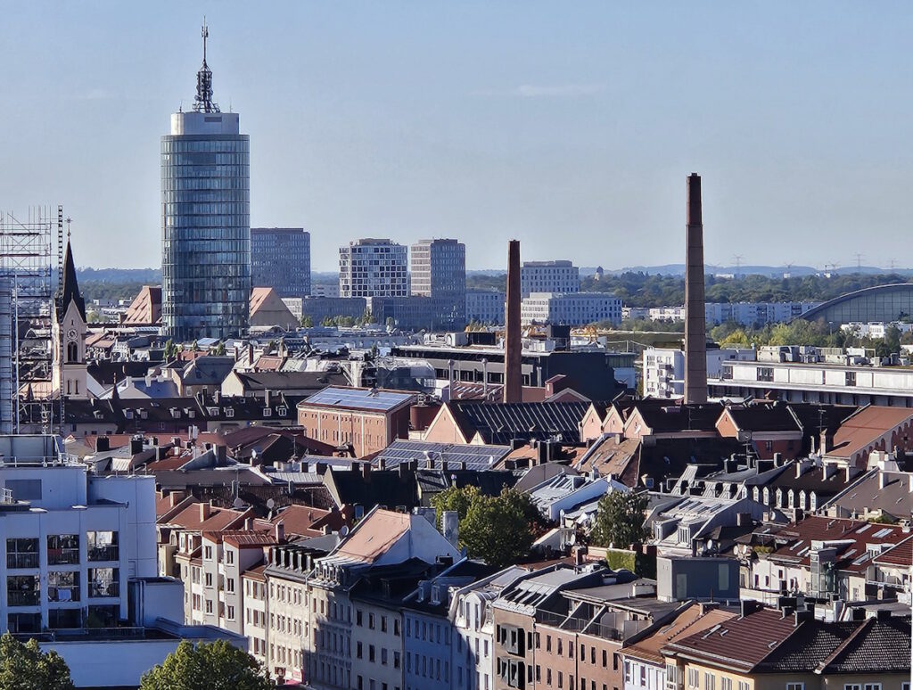 Paulskirche Aussicht vom Turm