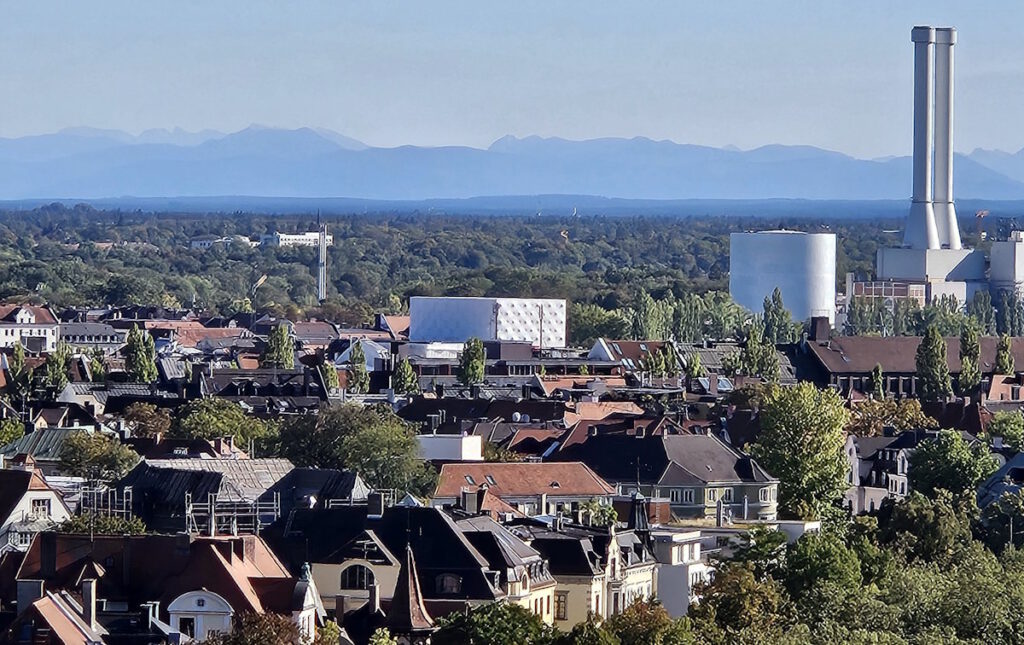 Paulskirche Aussicht vom Turm