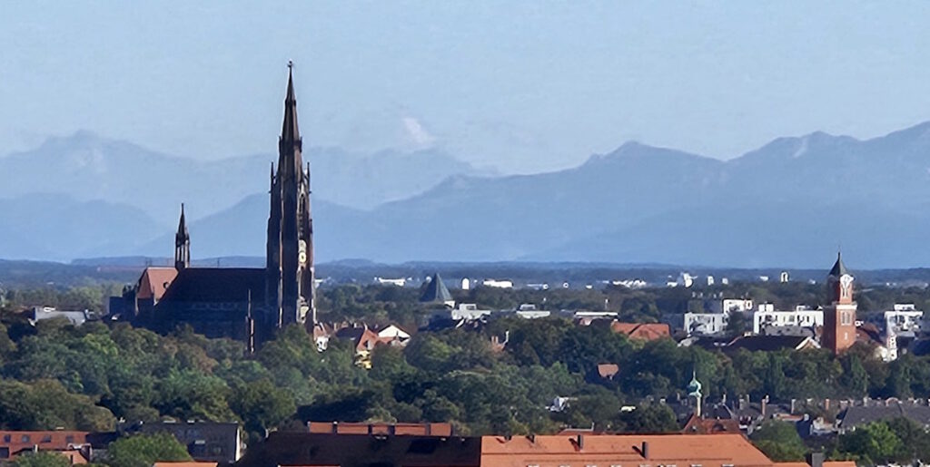 Paulskirche Aussicht vom Turm