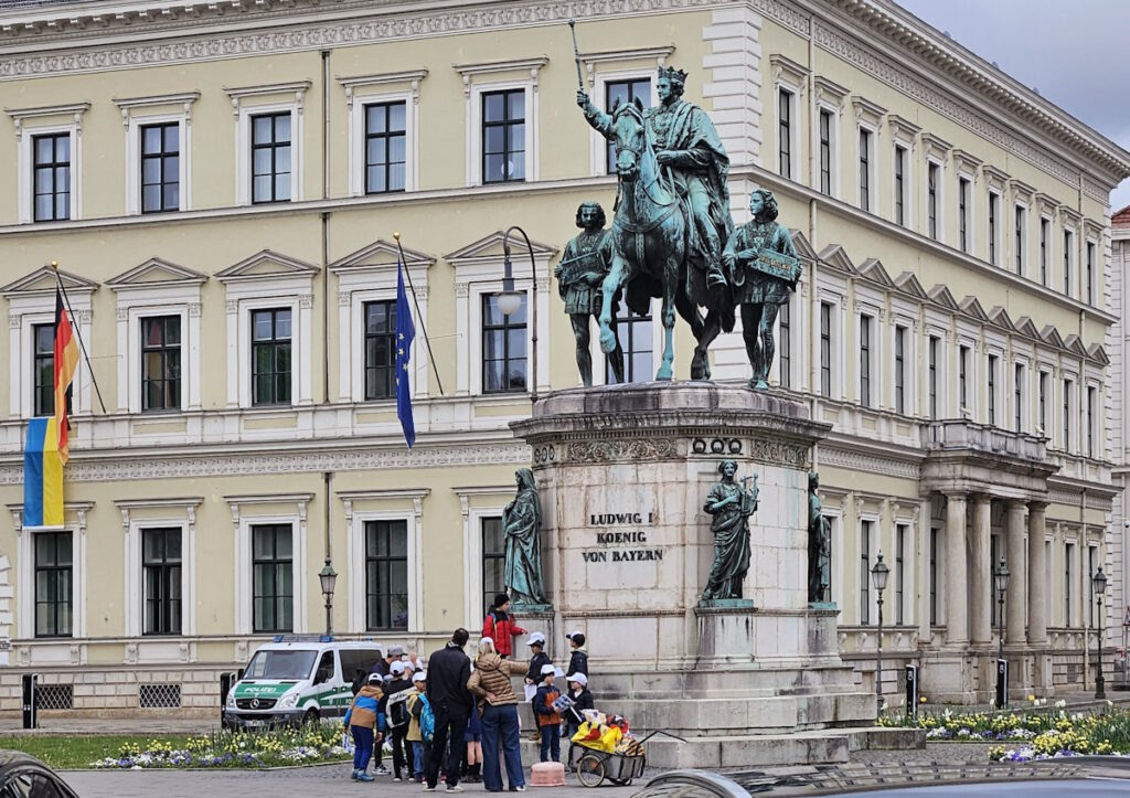 Reiterdenkmal für König Ludwig I. von Max von Widnmann