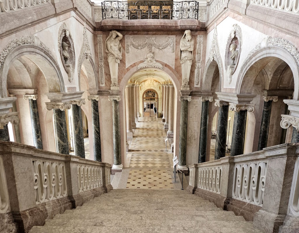 Neues Schloss Schleißheim: Treppenhaus