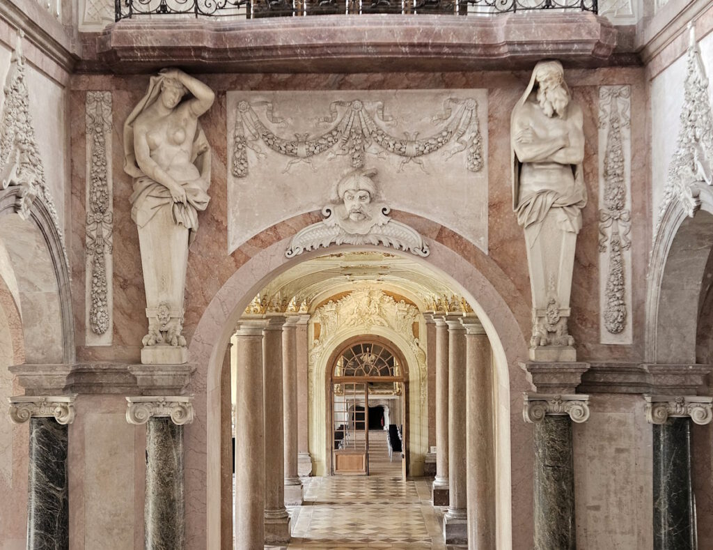 Neues Schloss Schleißheim: Treppenhaus