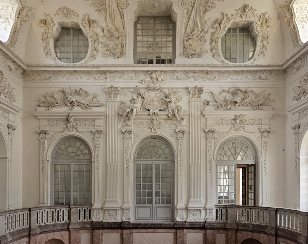 Neues Schloss Schleißheim: Treppenhaus