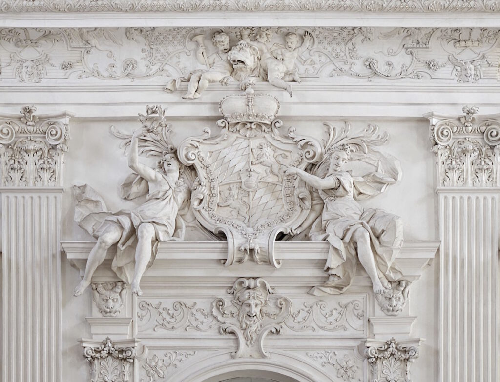 Neues Schloss Schleißheim: Treppenhaus