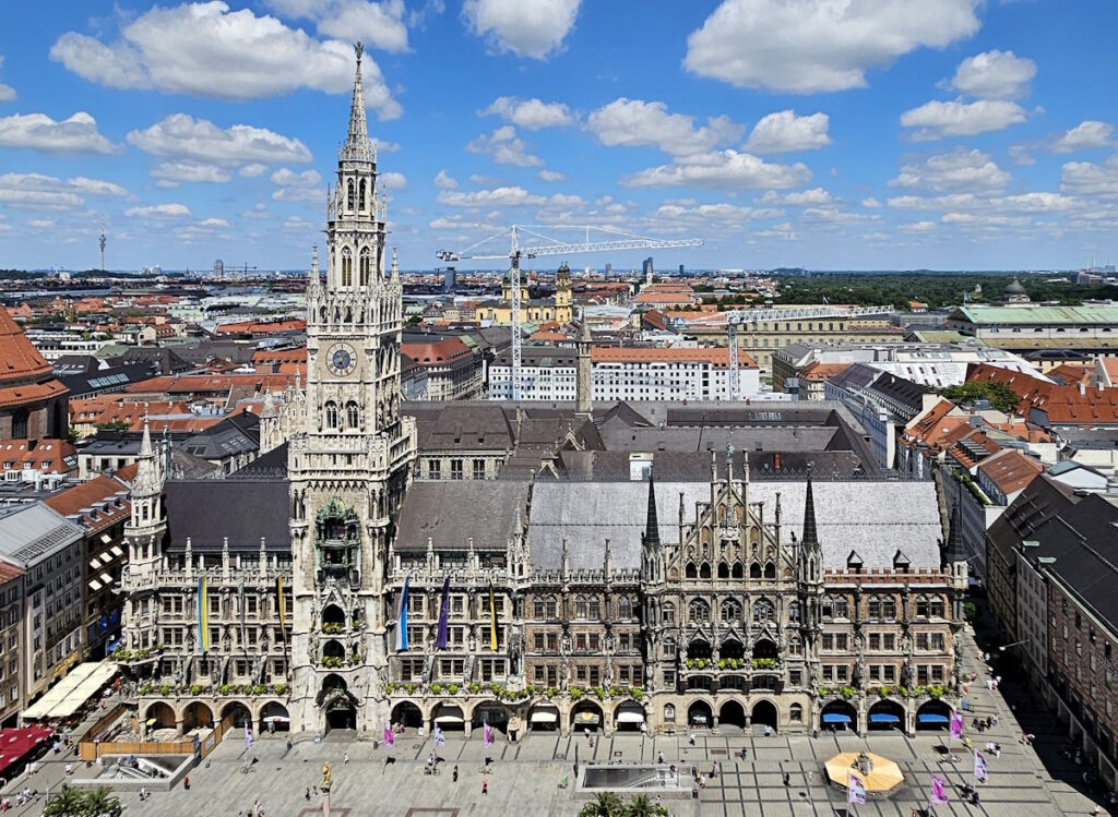 Aussicht vom Alten Peter München