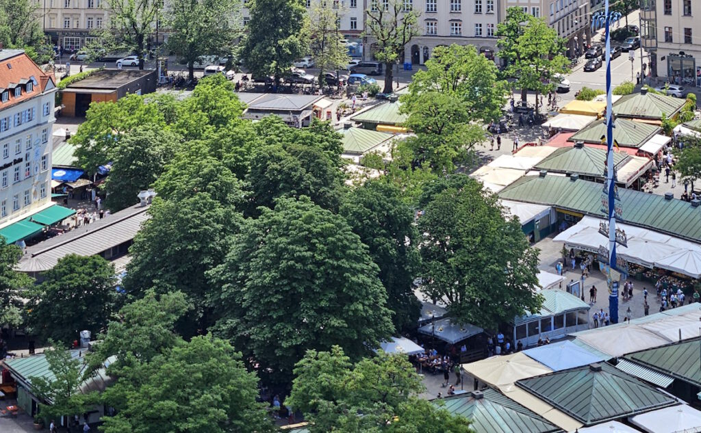 Aussicht vom Alten Peter München