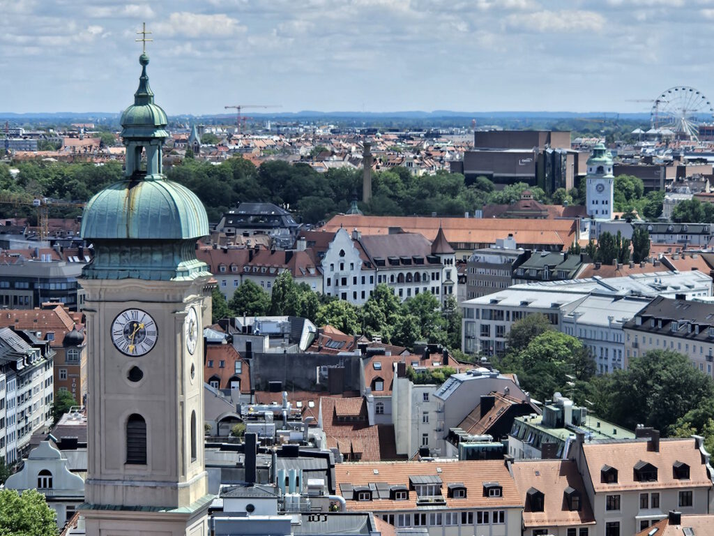 Aussicht vom Alten Peter München