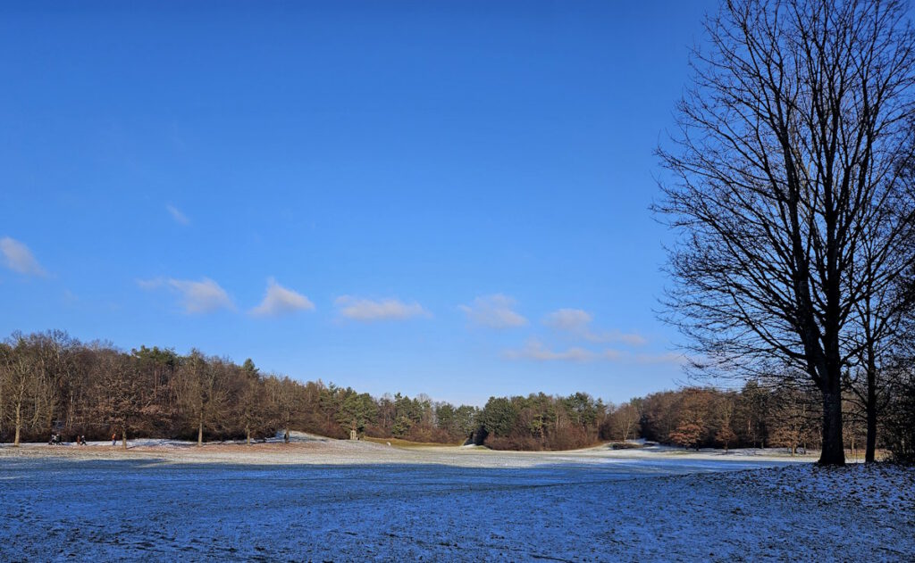 Winter im Ostpark München