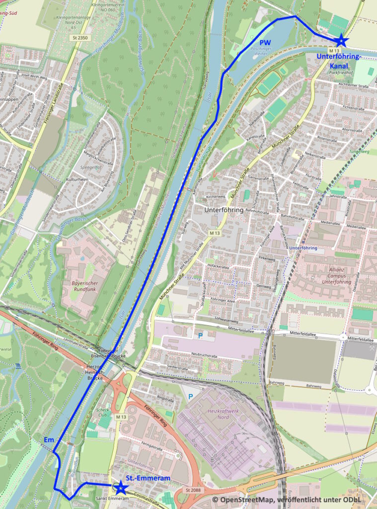 Spazierweg Emmeram Poschinger Weiher