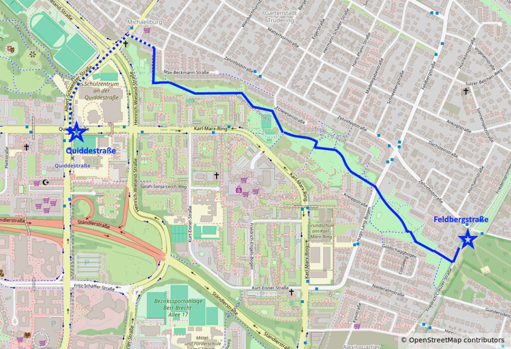 Spazierweg Neuperlach