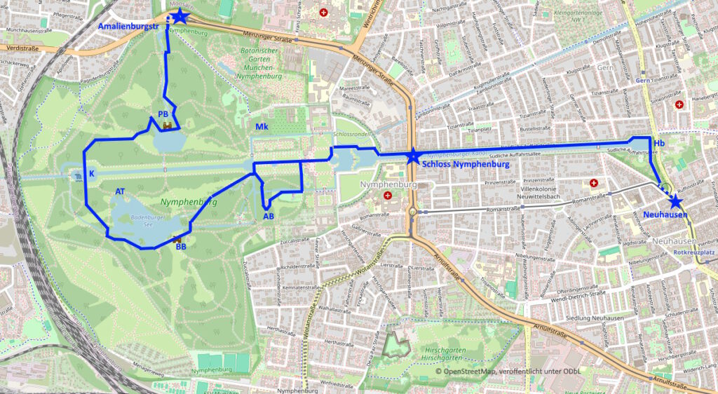 Schlosspark Nymphenburg