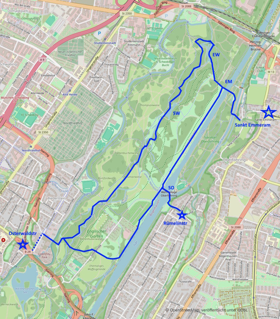 Spazierwege Englischer Garten