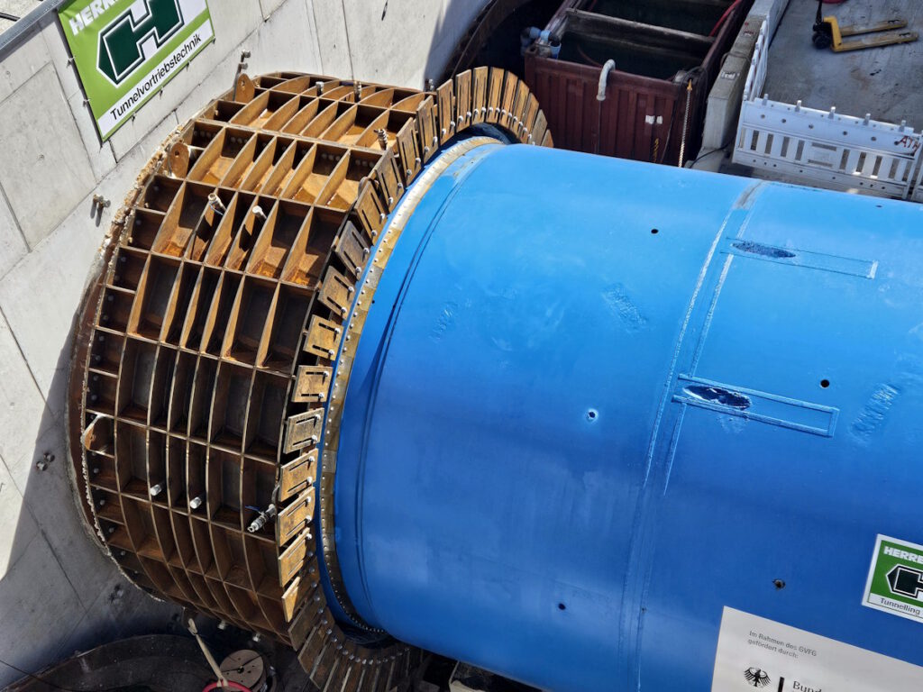 Zweite Stammstrecke Tunnelbohrmaschine
