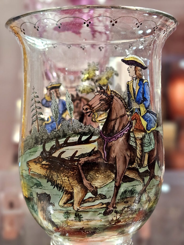 Glasbecher um 1740