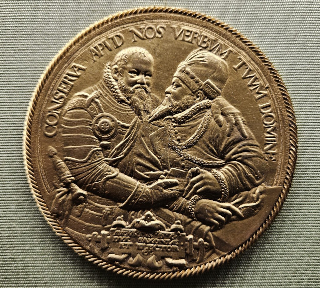 Kurfürsten Johann Georg von Brandenburg und August von Sachsen