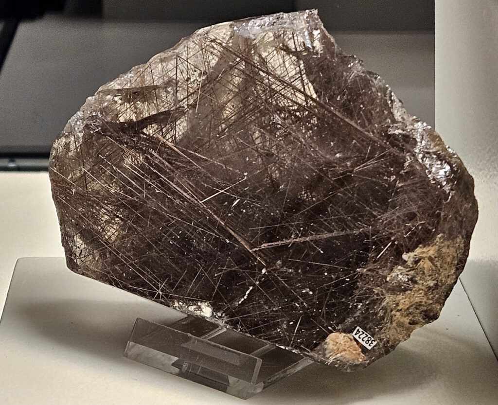 Rutil in Bergkristall