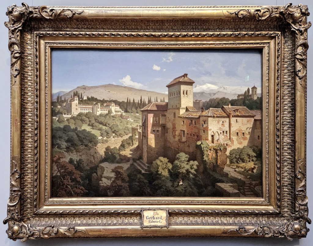 Eduard Gerhardt: Das Generalife bei Granada