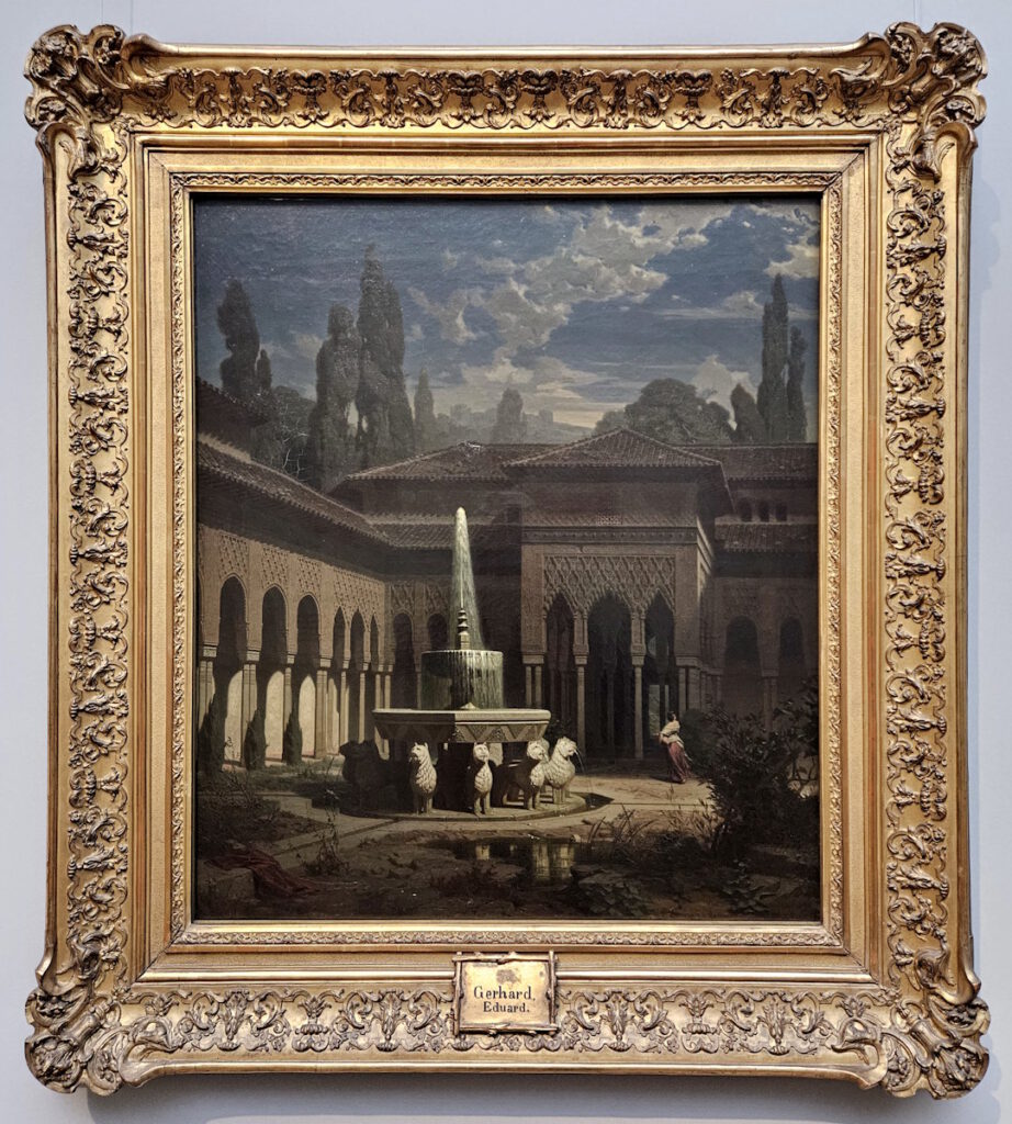 Eduard Gerhardt: Der Löwenhof der Alhambra