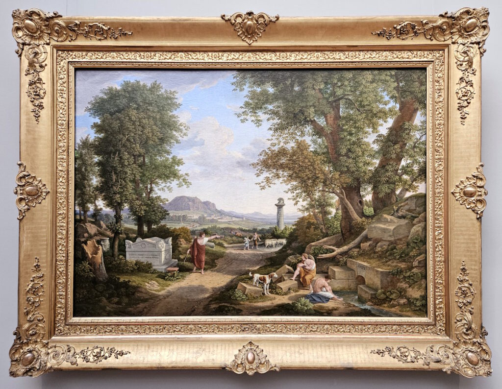 Johann Christian Reinhart: Die Erfindung des korinthischen Kapitells durch Kallimachos