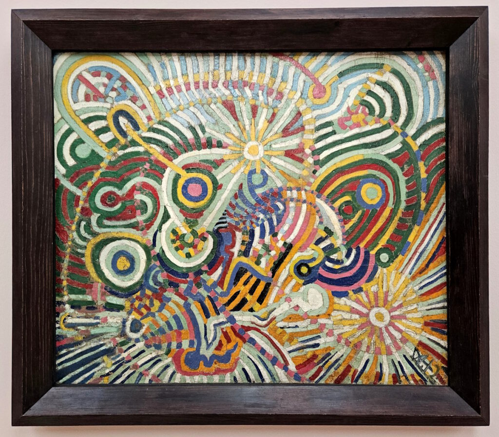 Wilhelm Morgner: Ornamentale Komposition