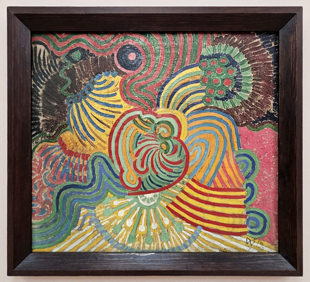 Wilhelm Morgner: Ornamentale Komposition