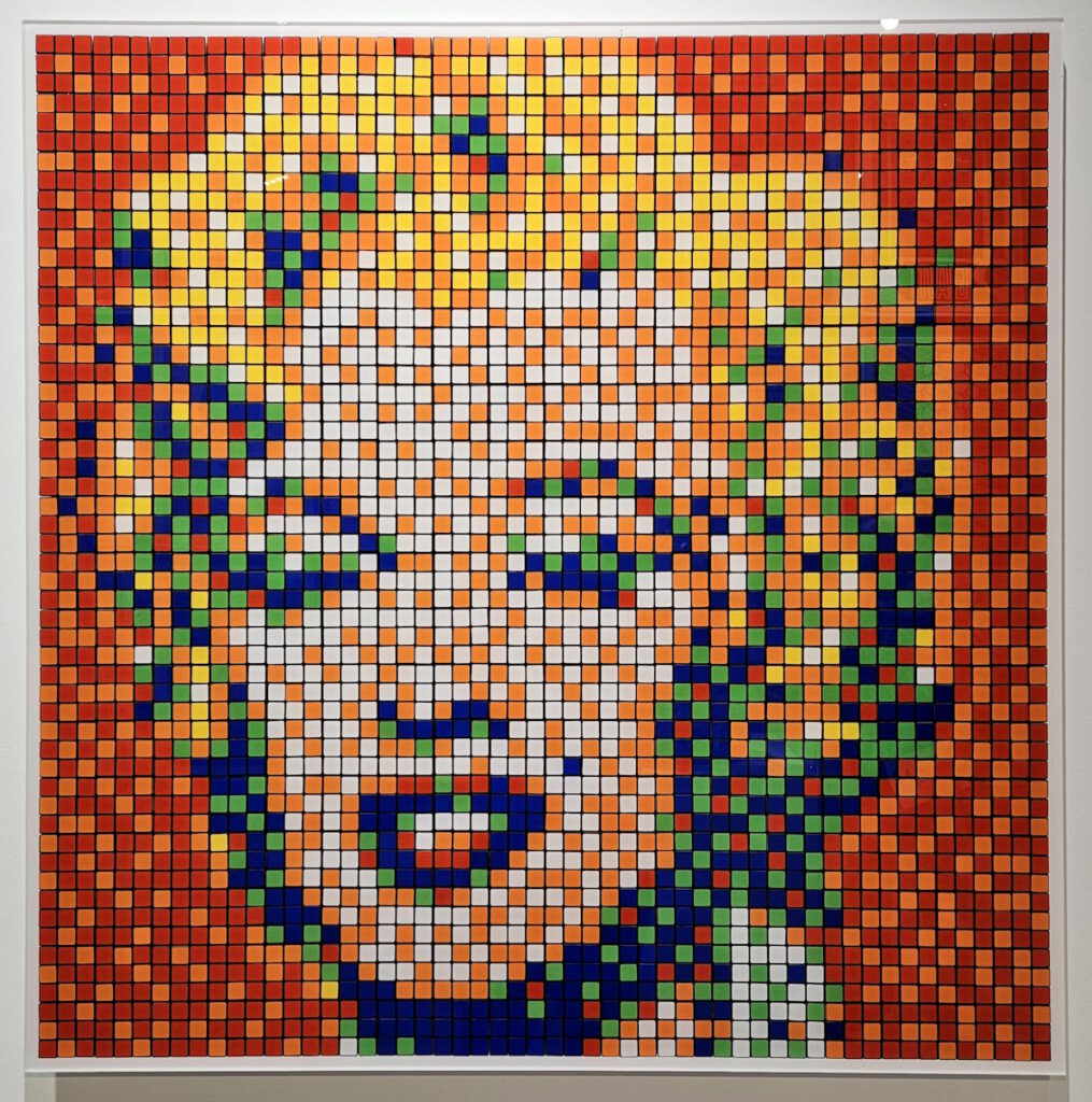 Invader Rubik Shot Red Marilyn